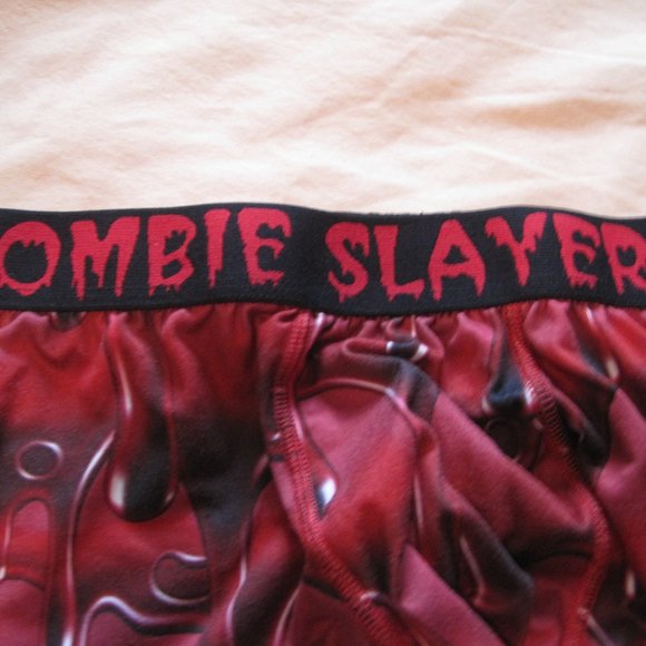 Zombie Slayer Polyester Spandex Blend Boxer Briefs - Picture 3 of 3
